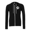 Unisex polycotton fleece full-zip hoodie Thumbnail