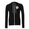 Unisex polycotton fleece full-zip hoodie Thumbnail