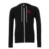 Unisex polycotton fleece full-zip hoodie Thumbnail