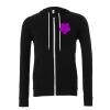 Unisex polycotton fleece full-zip hoodie Thumbnail