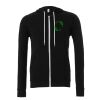 Unisex polycotton fleece full-zip hoodie Thumbnail