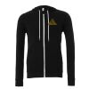 Unisex polycotton fleece full-zip hoodie Thumbnail