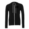 Unisex polycotton fleece full-zip hoodie Thumbnail