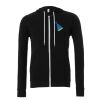 Unisex polycotton fleece full-zip hoodie Thumbnail
