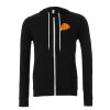 Unisex polycotton fleece full-zip hoodie Thumbnail