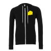 Unisex polycotton fleece full-zip hoodie Thumbnail