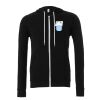 Unisex polycotton fleece full-zip hoodie Thumbnail