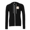 Unisex polycotton fleece full-zip hoodie Thumbnail