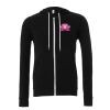 Unisex polycotton fleece full-zip hoodie Thumbnail