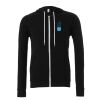 Unisex polycotton fleece full-zip hoodie Thumbnail
