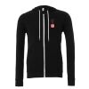 Unisex polycotton fleece full-zip hoodie Thumbnail