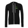 Unisex polycotton fleece full-zip hoodie Thumbnail