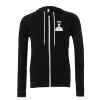 Unisex polycotton fleece full-zip hoodie Thumbnail