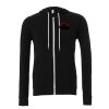 Unisex polycotton fleece full-zip hoodie Thumbnail