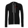 Unisex polycotton fleece full-zip hoodie Thumbnail