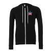 Unisex polycotton fleece full-zip hoodie Thumbnail
