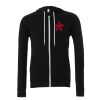 Unisex polycotton fleece full-zip hoodie Thumbnail