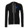 Unisex polycotton fleece full-zip hoodie Thumbnail
