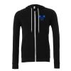 Unisex polycotton fleece full-zip hoodie Thumbnail