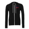 Unisex polycotton fleece full-zip hoodie Thumbnail