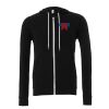 Unisex polycotton fleece full-zip hoodie Thumbnail