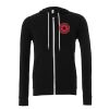 Unisex polycotton fleece full-zip hoodie Thumbnail